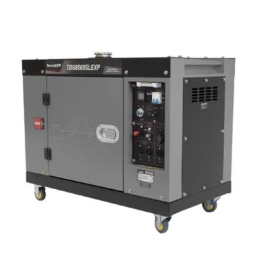 Imagem de GERADOR TOYAMA DIESEL TDG8500SLEXP CABINADO MONOFASICO 115/230V 7,0KW PARTIDA ELETRICA COM AVR APTO ATS