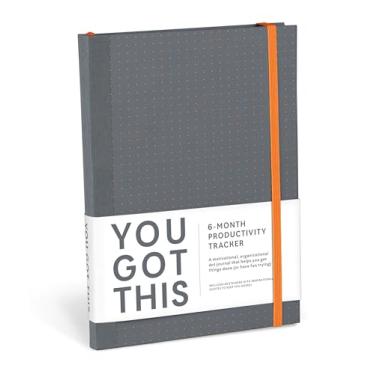 Imagem de Knock Knock You Got This Journal - 6 meses de rastreador de produtividade Dot-Grid Journal