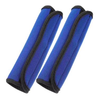 Imagem de Zxpjkyu 2 Peças de Barras de Flexão, Acessórios de Viagem, Capas Macias para Porta, Barras de Flexão E Academias, Azul
