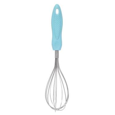 Imagem de Batedor de Ovos Fue Linha Luxo Inox 32 cm Utensilio Cozinha - Univenda