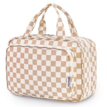 Imagem de Bolsa de higiene de viagem Narwey Large Hanging Makeup Organizer