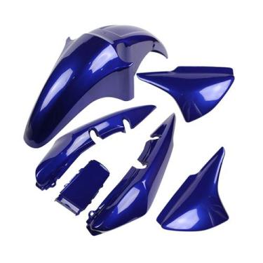 Imagem de Kit Carenagem Pintadas Paralama Rabeta Tampas Titan 150 ano 2004 a 200