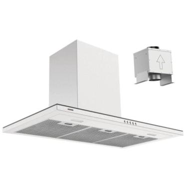 Imagem de Coifa De Parede Tramontina Slim Wall Split Aço Inox Com Acabamento Acetinado 220V