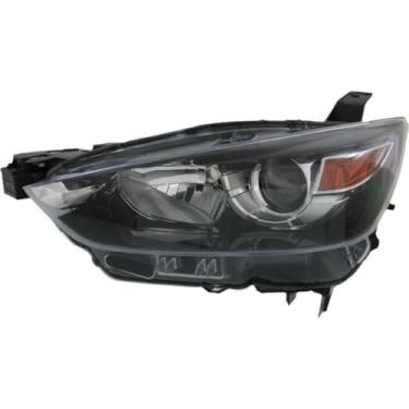 Imagem de Lâmpada esquerda direita LED luz diurna frontal LED conjunto de farol lâmpada de canto ampla compatível com CX-3 2016-2020 MA2519173 (direita)