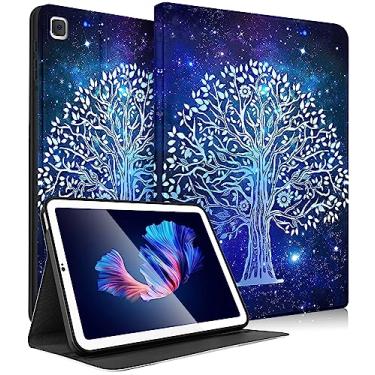 Imagem de Uppuppy Capa para Samsung Galaxy Tab A7 Lite de 8,7 polegadas para crianças, linda capa para tablet com design de árvore para Samsung Tab A7 Lite, SM-T220/T225/T227