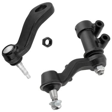 Imagem de WEDOAUTO 2 peças de braço de volante Pitman para Chevrolet Silverado 2500 HD 3500 HD e para GMC Sierra 2500 HD 3500 HD 2011 2012 2013 2014 2015 2016 2017 2018 2019 substituição # K44 00018 K440019