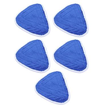 Imagem de Cryfokt Compatível Com a Série de Panos de Limpeza de Esfregão a, Substituição de 5 Esfregões de Microfibra, Bom Desempenho de Limpeza para Banheiro, Material de Proteção Ambiental
