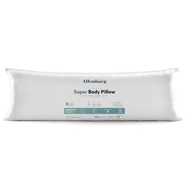 Imagem de Travesseiro Super Body Pillow - 50cm x 1,45m - Branco