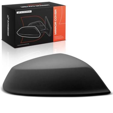 Imagem de A-Premium Tampa do espelho retrovisor do lado do passageiro - compatível com Audi Q5 SQ5 2018-2024 - cinza preparado, com orifício de seta, sem versão de furo Blis