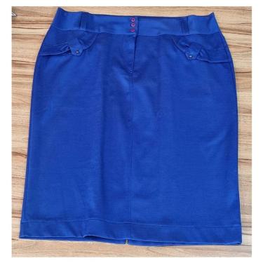 Imagem de Saia Feminina Morena Luz Azul Bic Plus Size