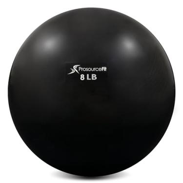 Imagem de ProsourceFit Bolas de exercício tonificantes ponderadas para pilates, ioga, treinamento de força e fisioterapia, 9 kg a 3,6 kg, codificadas por cores