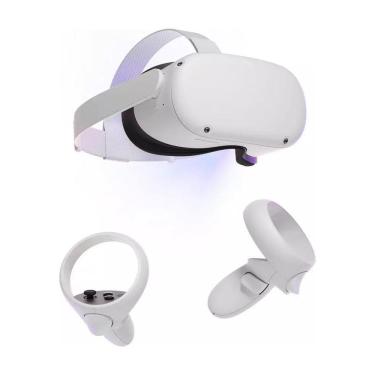Imagem de Óculos VR Meta Quest 2 KW49CM 128GB (899-00182-02) Branco, Standalone Wi-Fi, Snapdragon XR2, 6GB RAM, LCD 1832×1920