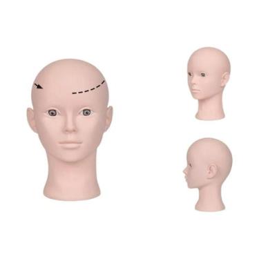 Imagem de Suporte Ajustável Para Cabeça De Manequim Para Exibição De Perucas Tre