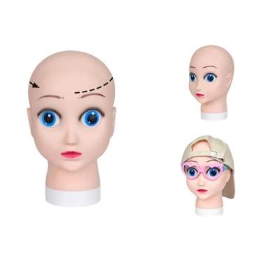 Imagem de Suporte Ajustável Para Cabeça De Manequim Para Exibição De Perucas Tre