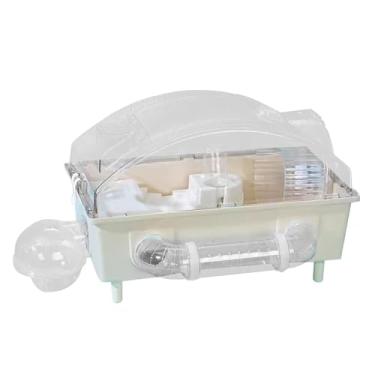 Imagem de Gaiola Pequena Para Hamster,Recinto de Habitat para Animais de Estimação,Ninho Transparente para Animais de Estimação - para Ouriço, Chinchila, Coelho, Gerbilo Anão, Hamster, Porquinho-da-índia e