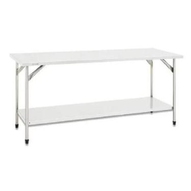 Imagem de Mesa Total Inox 304 Fritomaq 70x70 com Prateleira