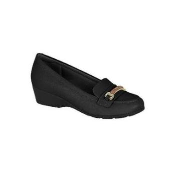 Imagem de Sapato Modare Salto Anabela Preto - 40510-Feminino