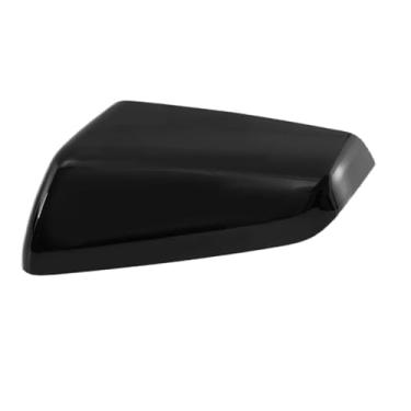Imagem de 1 par de tampas pretas brilhantes para espelho retrovisor lateral do carro, Compatível com chevy equinox terreno gmc 2018 2019 2020 2021 2022 2023(Left 1pc)