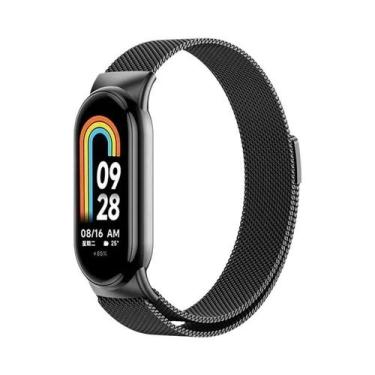 Imagem de Pulseira De Metal Milanese Loop Magnética Para Xiaomi Mi Band 10 8 9 N