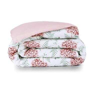 Imagem de Edredom Casal Select Dupla Face 200 Fios 1 Peça - Hortência - Dona Zez