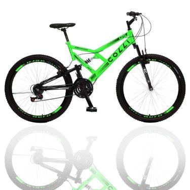 Imagem de Bicicleta Aro 26 Full Suspensão Colli Gps 21v Marcha Juvenil-Unissex