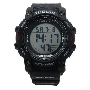 Imagem de Relógio Masculino Tuguir Digital TG30453 Preto