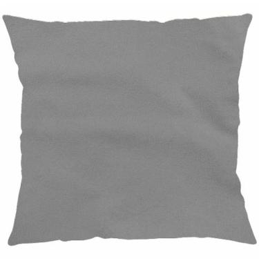 Imagem de Capa P/ Almofada Boucle Belluno 43cm X 43cm - Niazitex, Grafite