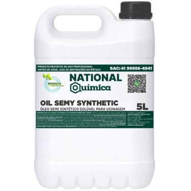 Imagem de Óleo Semissintético Solúvel para Usinagem 5 L Oil Semi Synthetic Natio