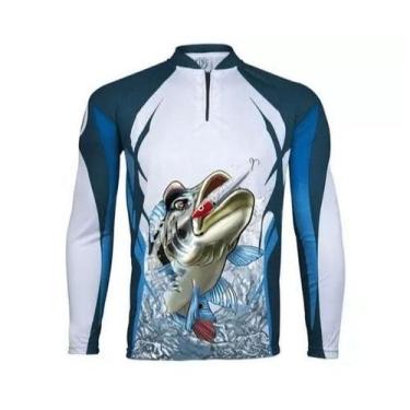 Imagem de Camiseta De Pesca Proteção Solar Uv King Kff66 - Tucunaré - King Brasi