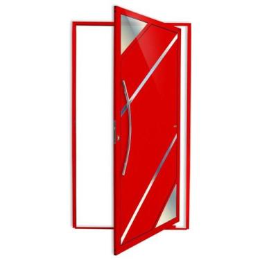 Imagem de Porta Pivotante Lambril Oasis com Puxador Super 210cm x 100cm Brimak A