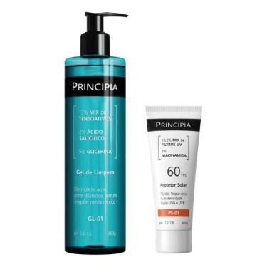 Imagem de Principia Kit Gel de Limpeza GL-01 + Protetor Solar Facial P - Congrat