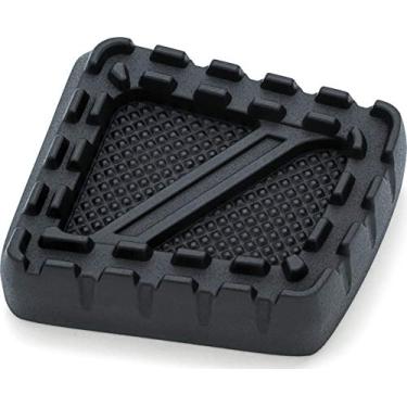 Imagem de Kuryakyn Controle de pé de motocicleta 3577: Almofada de freio Riot para motocicletas Harley-Davidson FX & XG 1984-2019, preto acetinado