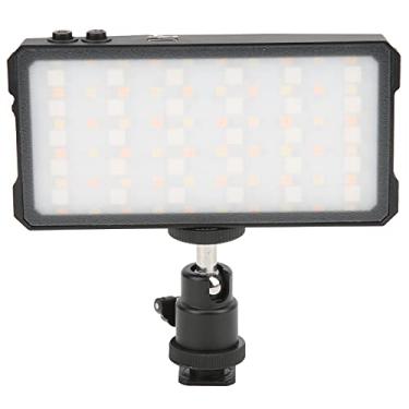 Imagem de Luz de câmera LED colorida RGB, Interface Tipo-C Luz de câmera portátil leve Forte para luz Pintura Fotografia para luz de preenchimento ao vivo ao ar livre
