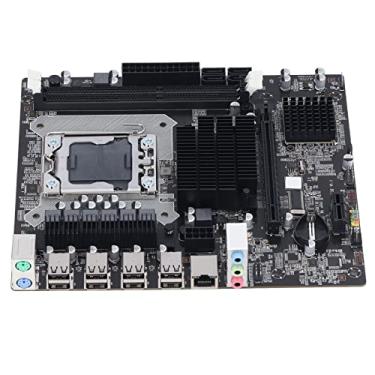 Imagem de Placa-mãe DDR3, memória ECC USB 2.0 SATA Port PCB, slot de CPU LGA 1366, para Intel X58, suporta 2 × DDR3 DIMM, placa-mãe para jogos de 1366 pinos