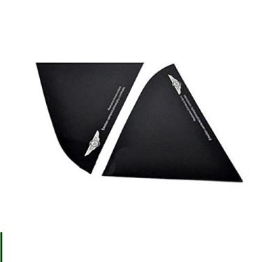 Imagem de Adesivo triangular para janela traseira do carro Painel frontal refletivo Friso da tampa em pasta, adequado para chevrolet cruze
