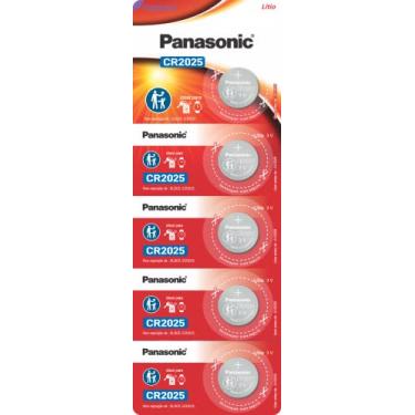 Imagem de Panasonic Tira De Bateria De Lithium Botão Cr2025-1Bt
