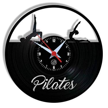 Imagem de Relógio Vinil Parede - Pilates