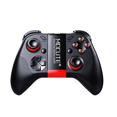 Imagem de Yongqin Controlador de jogo móvel para Mocute, Gamepad sem fio Bluetooth para celular com joystick, controle remoto Android VR para Android, IOS, PC