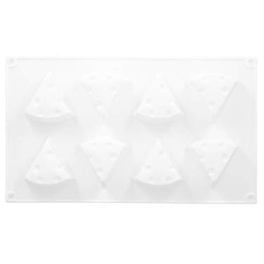 Imagem de Forma de bolo, molde de silicone ecológico e durável, superfície antiaderente para doces sorvete