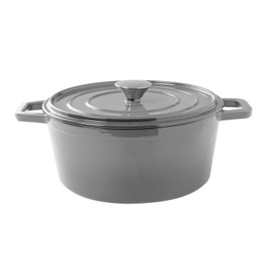 Imagem de Caçarola De Ferro Sauté Haus Concept 3,6 Litros Ø 24 cm Cinza