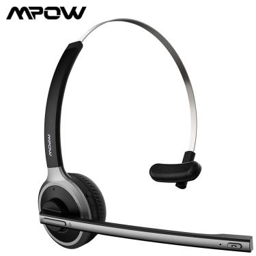 Imagem de Mpow-Auscultadores Sem Fio com Microfone Cancelador de Ruído  M5 Atualizado  Fone de Ouvido
