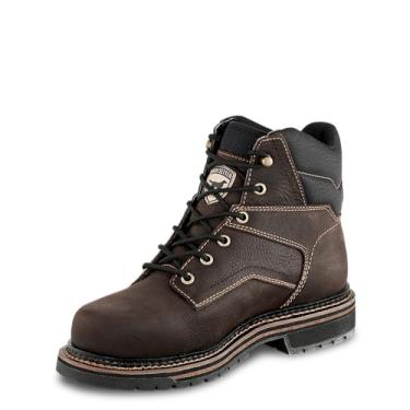 Imagem de Irish Setter, Kittson, bota de trabalho feminina, 15 cm, biqueira de segurança de aço, Marrom, 41