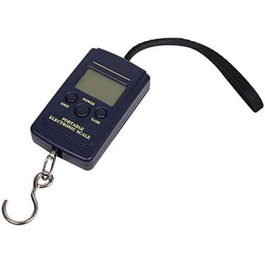 Imagem de Mini balança portátil com retroiluminação lcd para bagagem, balança eletrônica expressa de mola, balança de peso, balança de pesca, cozinha, casa, ar livre, durável/610