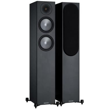 Imagem de Monitor Audio Bronze 200 6G Par de Caixas Acústicas Torre 2,5 Vias para Home Theater Preto