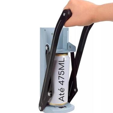 Imagem de Amassador de Latinhas Latas Cerveja com Abridor de Garrafa - Praticida