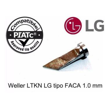 Imagem de Ponta De Solda Weller Ltkn LG Tipo Faca 1,0 Mm Piatc