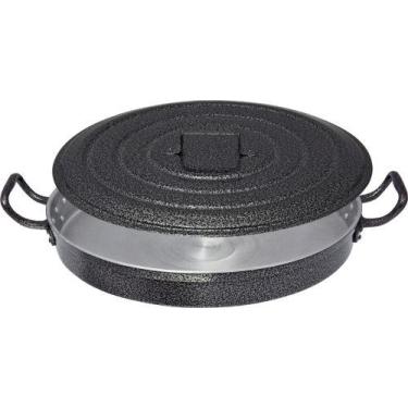 Imagem de Disco Alumínio Para Gengiskan Craqueado Com Tampa 8 Litros - Belmar