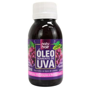 Imagem de Natu Hair Óleo Capilar Semente De Uva Transparente 60 Ml