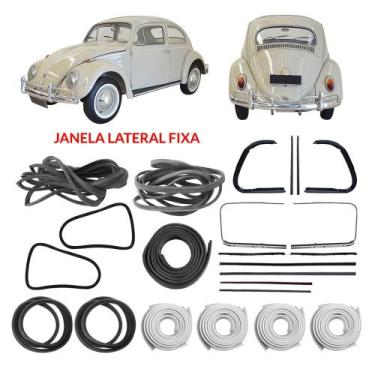 Imagem de Kit Restauração Porta Capô Mala Parabrisa Fusca 1967 A 1970 - Supercen