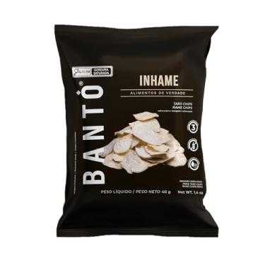 Imagem de Chips de Inhame com Sal Rosa do Himalaia BR Spices I Caixa com 25 unidades de 40g.